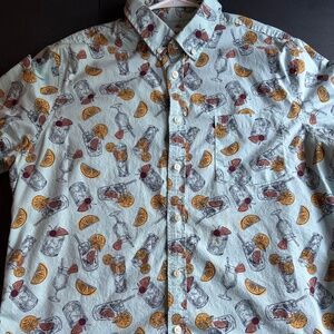Goodfellow&co Hawaii Button Up Mixed Drinks